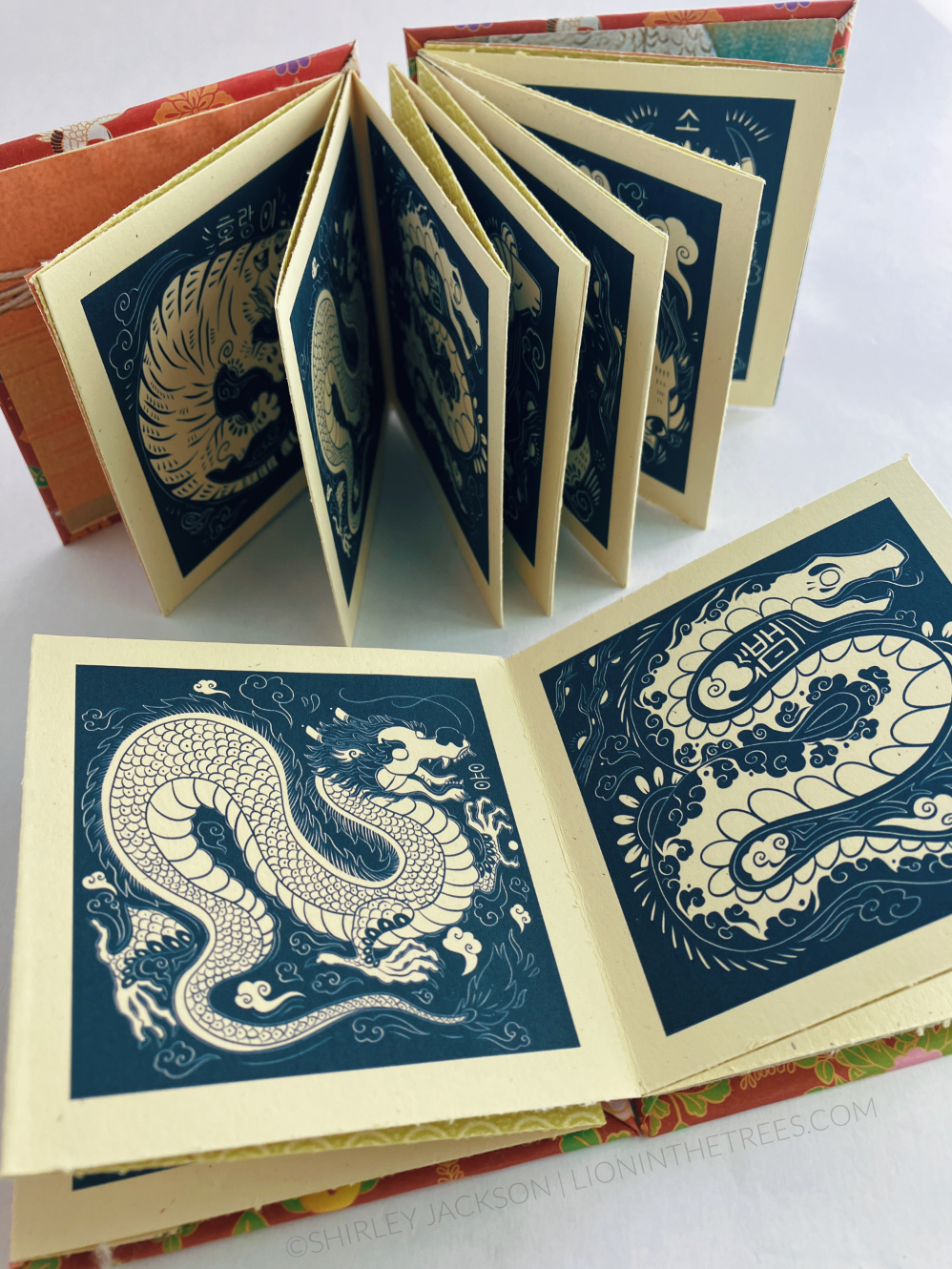 Chinese Zodiac - Accordion Fold Book