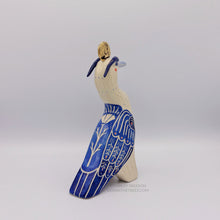 Blue/White Great Blue Heron Totem