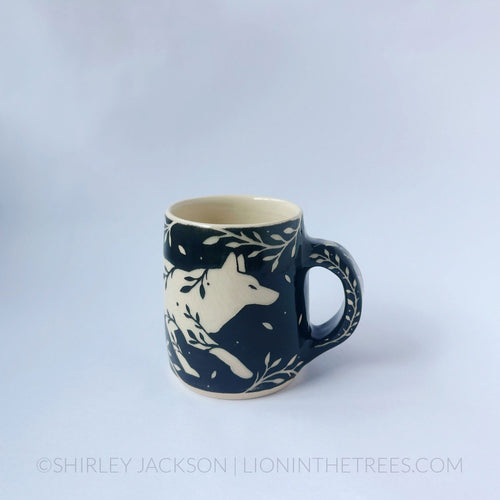 10oz Running Wolf Mug