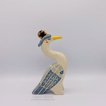 Great Blue Heron Totem
