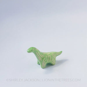 [DISCOUNTED] Green Longneck Totem