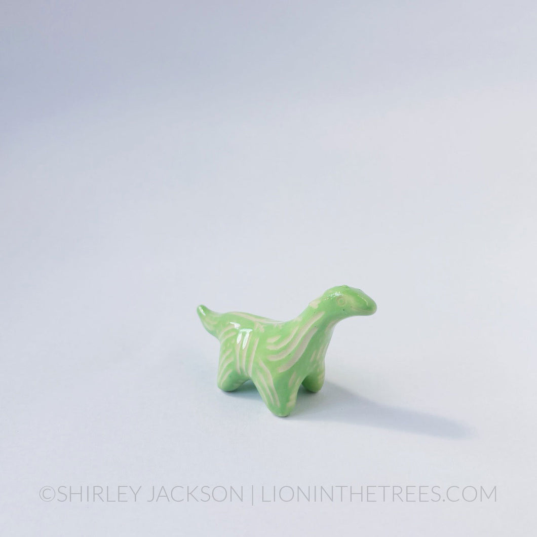 [DISCOUNTED] Green Longneck Totem