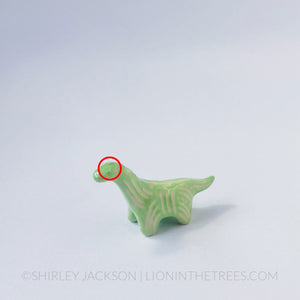 [DISCOUNTED] Green Longneck Totem