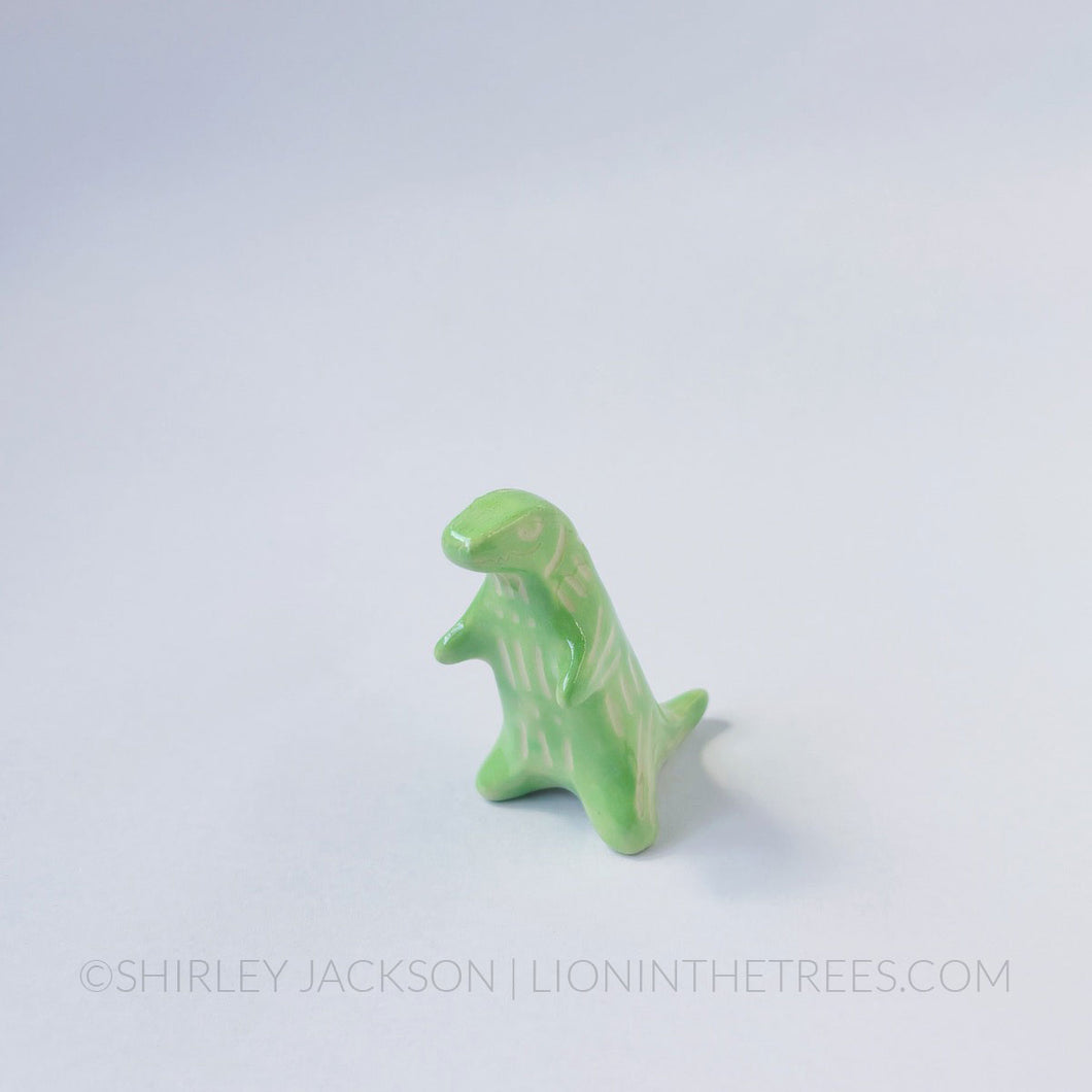 [DISCOUNTED] Green T-Rex Totem