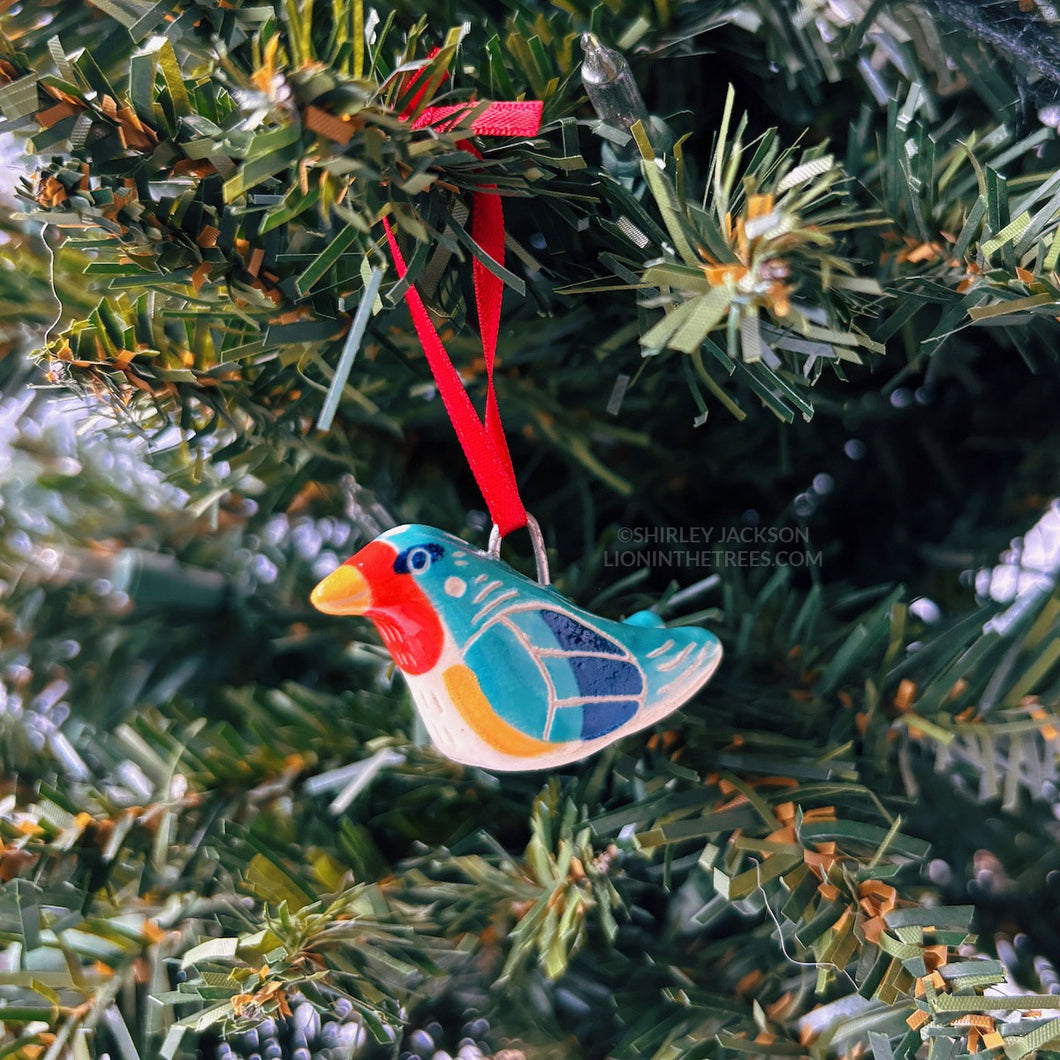 Barn Swallow Test Ornament