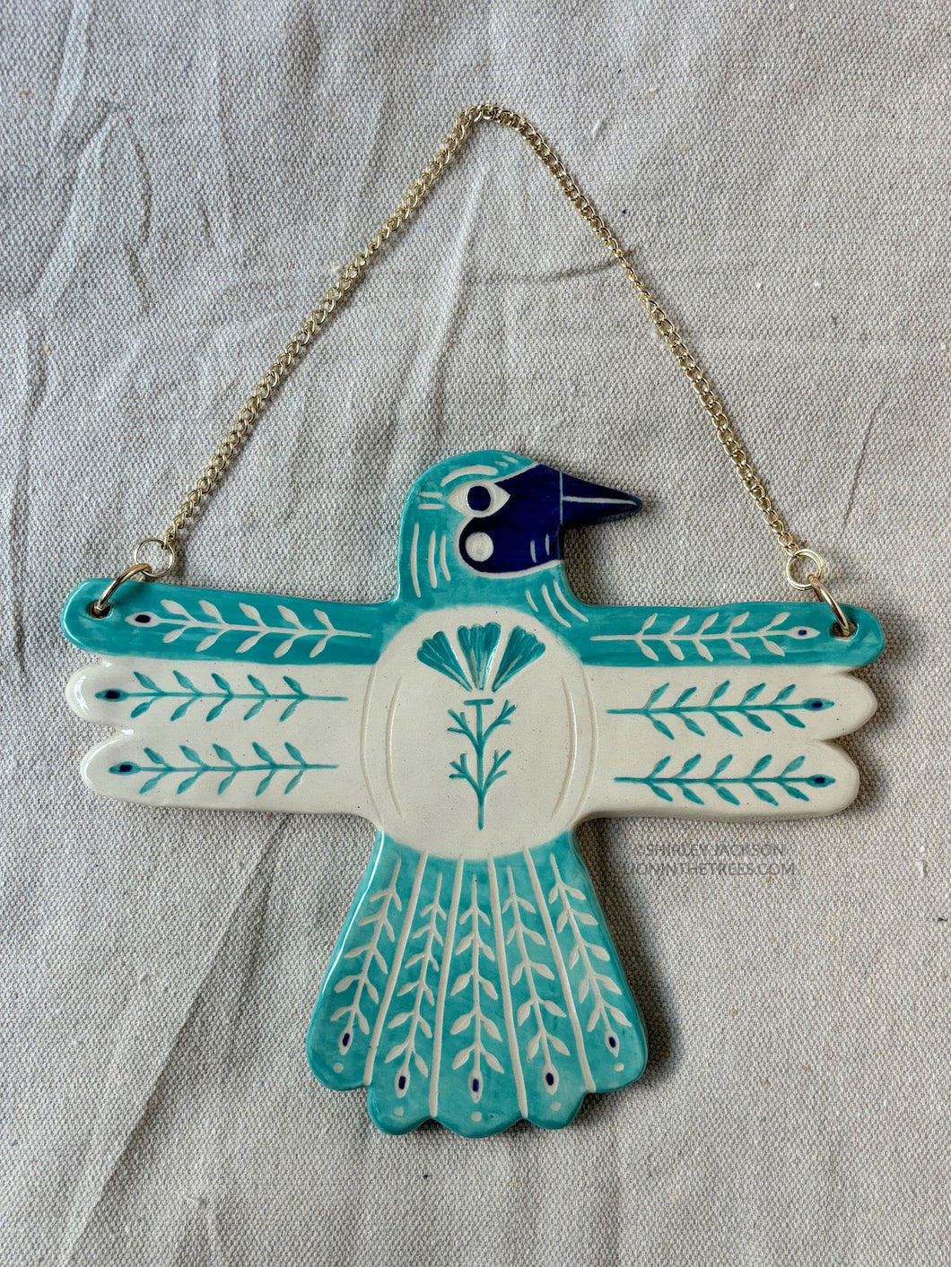 Scrub Jay - Wall Slab