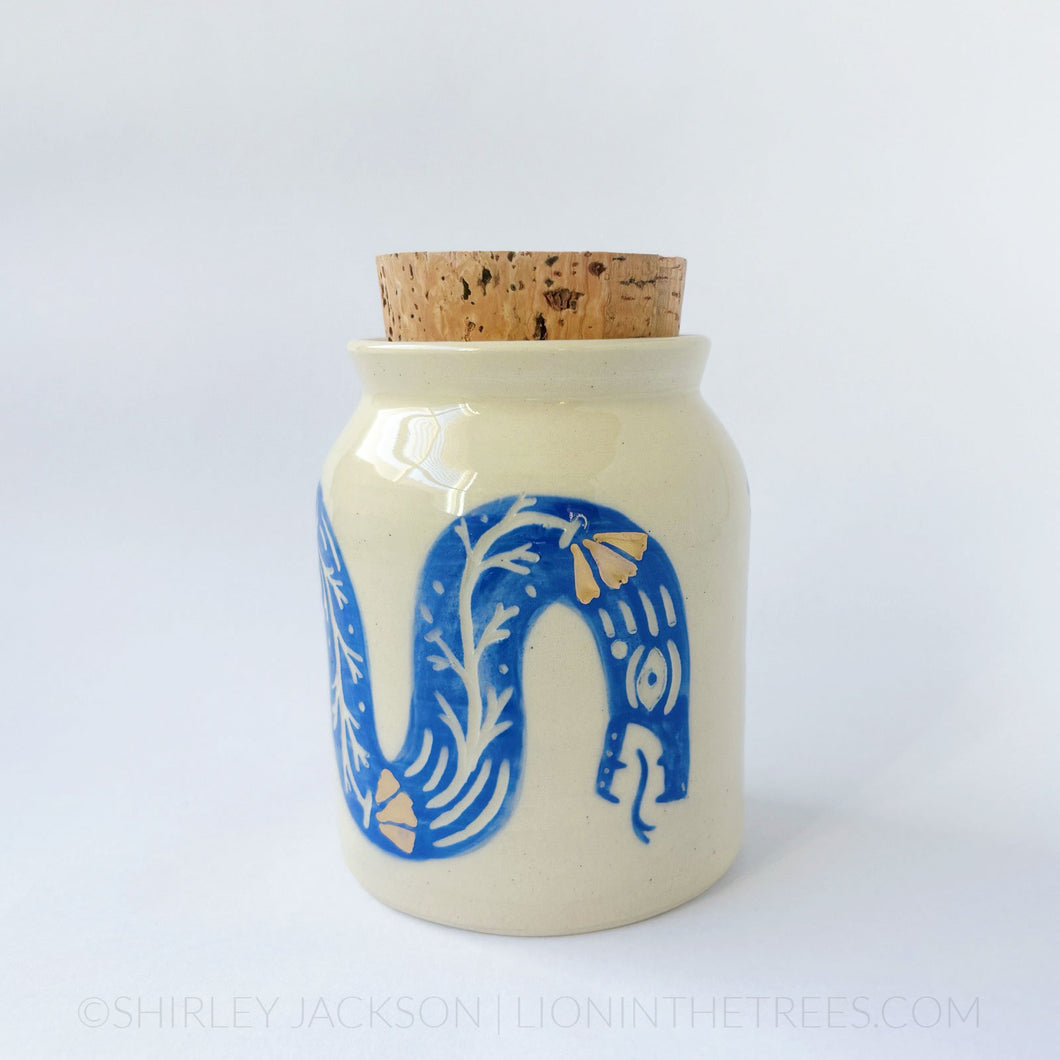 Year of the Snake Memory Jar - B