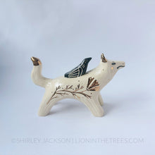 White Wolf and Raven Totem