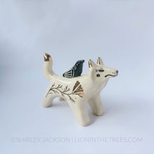 White Wolf and Raven Totem