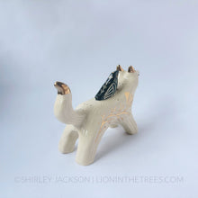 White Wolf and Raven Totem