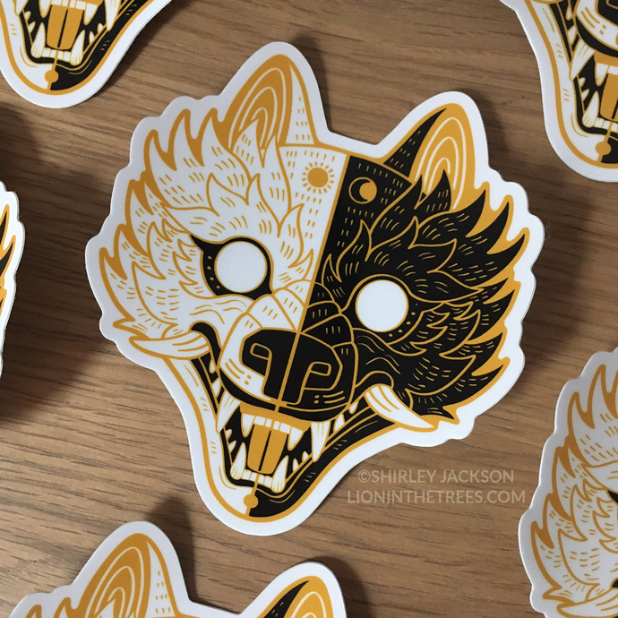 STAY WILD - Vinyl Sticker