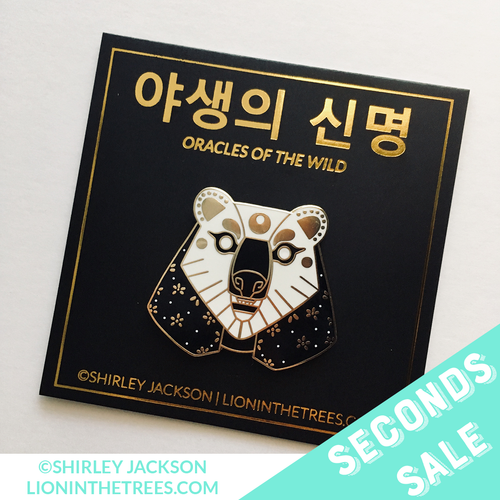 SECONDS SALE - Oracles of the Wild - The Cold Enamel Pin