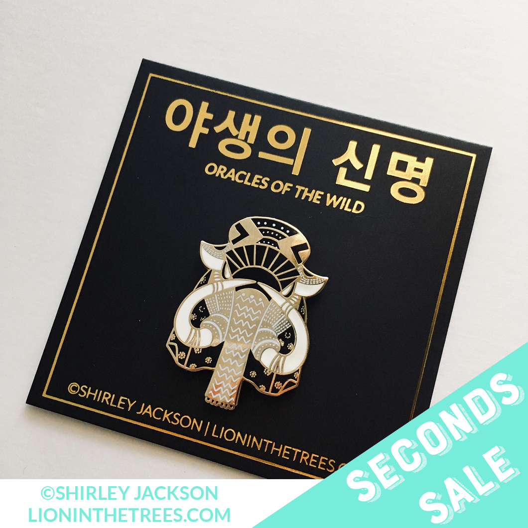 SECONDS SALE - Oracles of the Wild - The Memory Enamel Pin