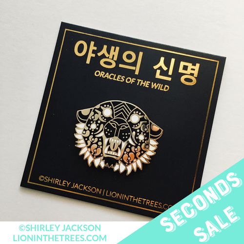 SECONDS SALE - Oracles of the Wild - The Might Enamel Pin