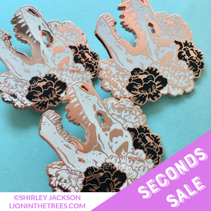 Seconds Sale Tyrannosaurus Rex Enamel Pin