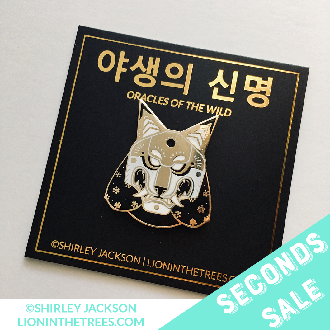 SECONDS SALE - Oracles of the Wild - The Savvy Enamel Pin