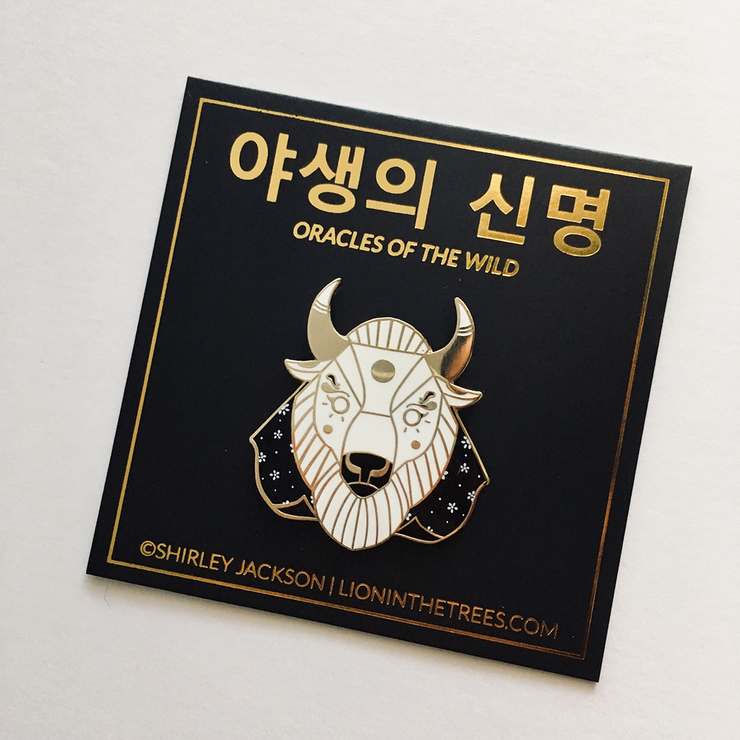 Oracles of the Wild - The Thunder Enamel Pin