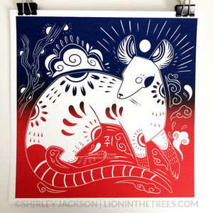 Year of the Rat - Chinese Zodiac - Limited Edition Screen Print